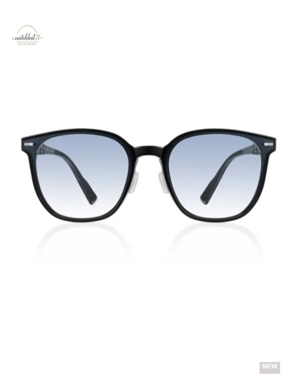 Foldable TR90 Round Square Sunglasses UV Protection Anti-Glare for Women Men